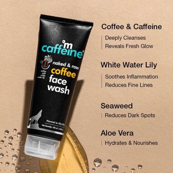 Mcaffeine Naked Raw Coffee Face Wash 100Ml