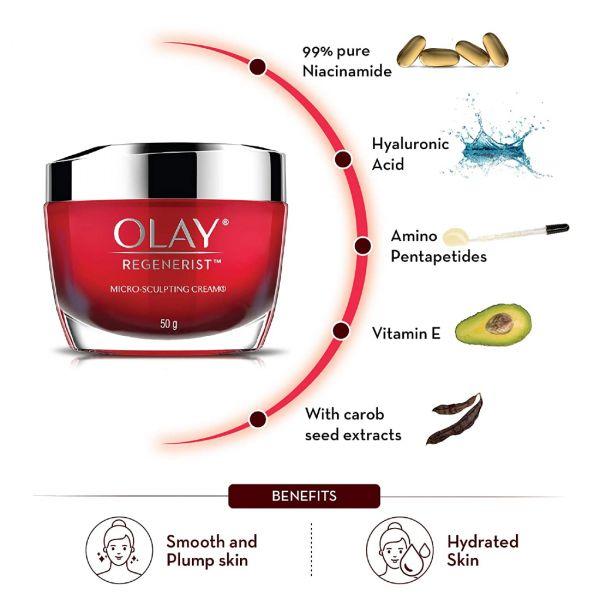 Olay Day Cream Regenerist Microsculpting Moisturizer, 50gm