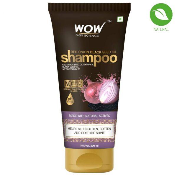 WOW Skin Science Red Onion Black Seed Oil Hair Shampoo 200ml