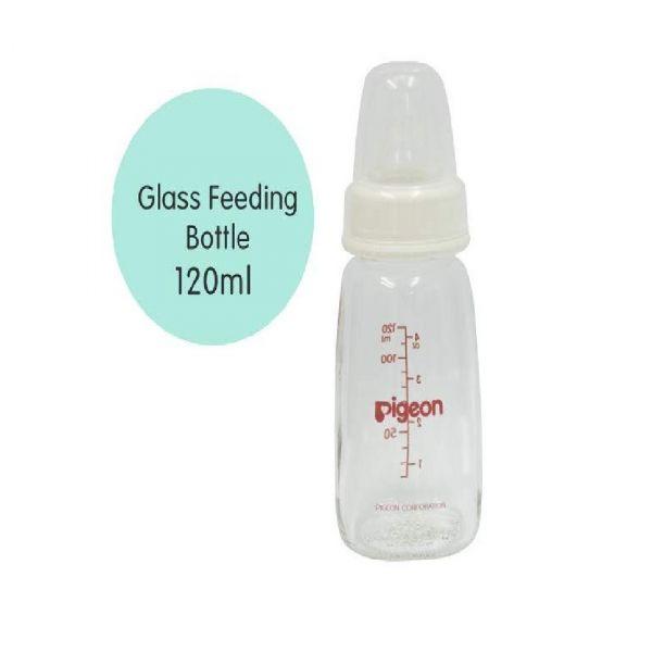 Pigeon Glass Feed Bottle 0 3 Months 120ml