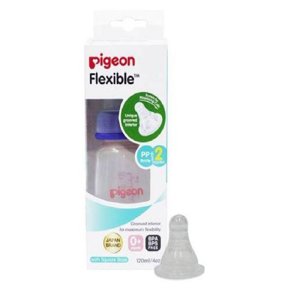 Pigeon PP Bottle S 2 Nipple 120ml Blue