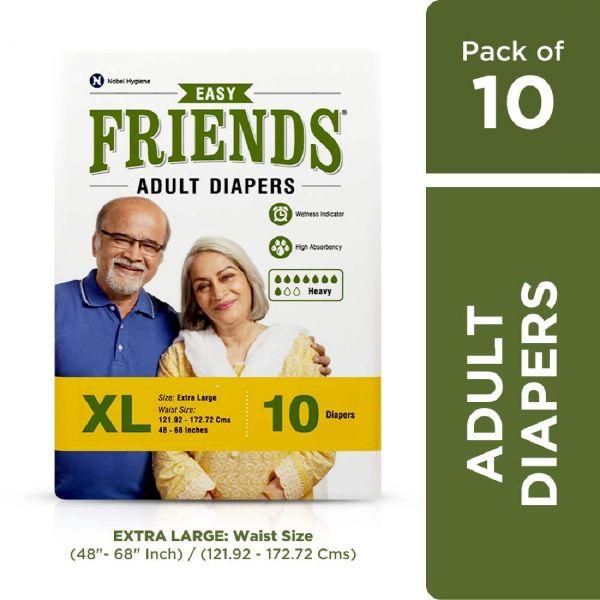 Friends Adult Regular Diaper XL 10pcs