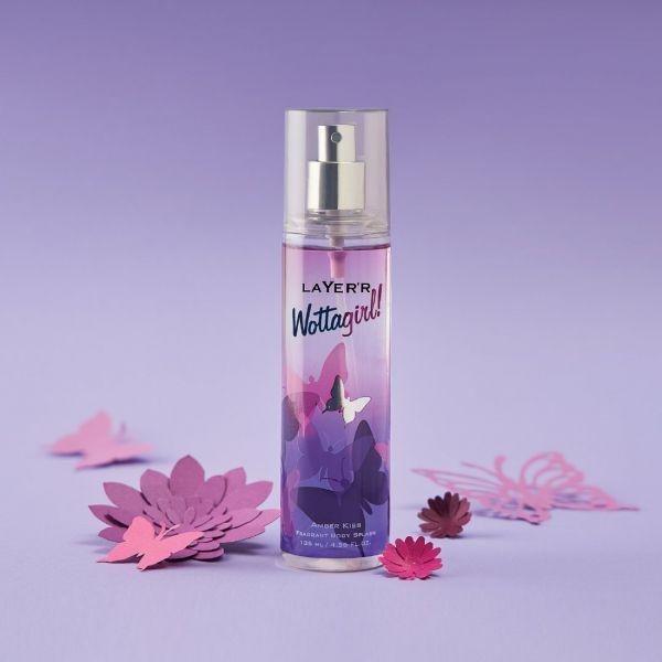 Layer r Wottagirl Body Splash Amber Kiss 135 ml