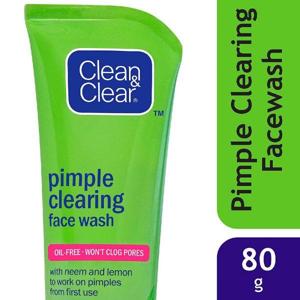 Pimples clearing face wash deals