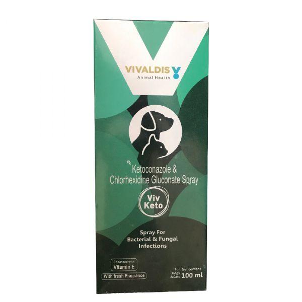 Vivaldis Viv Keto Spray for dogs cats 100ml