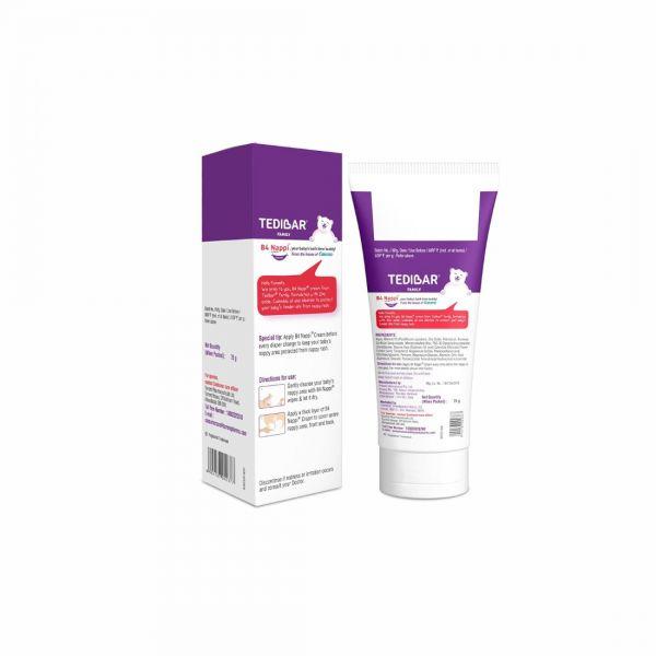 Tedibar B4 Nappi Cream with Calendula Oil & Allantoin, 75gm