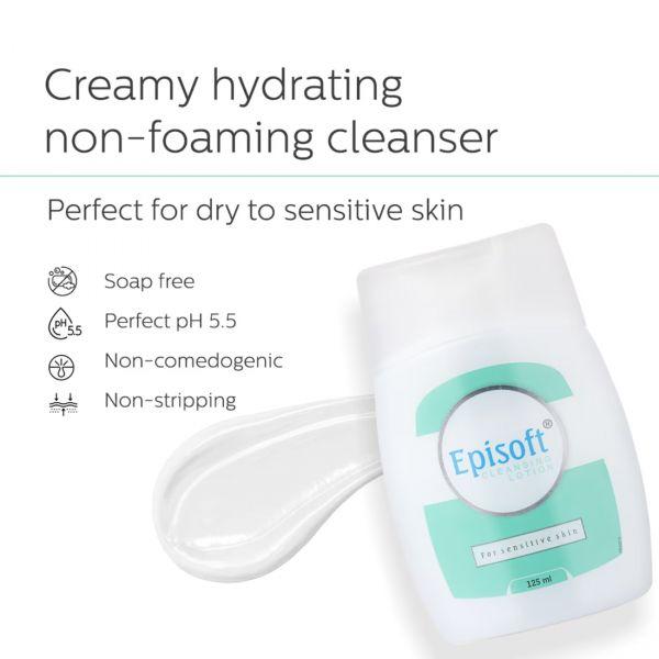 Episoft Cleansing Lotion, 125ml 