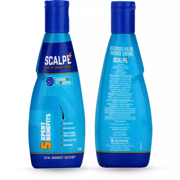 Scalpe Plus Expert Anti Dandruff Shampoo, 75ml