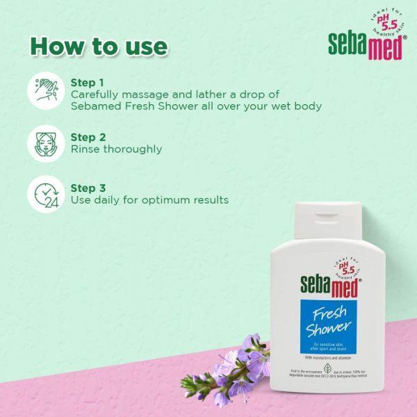 Sebamed Fresh Shower Gel, 200ml