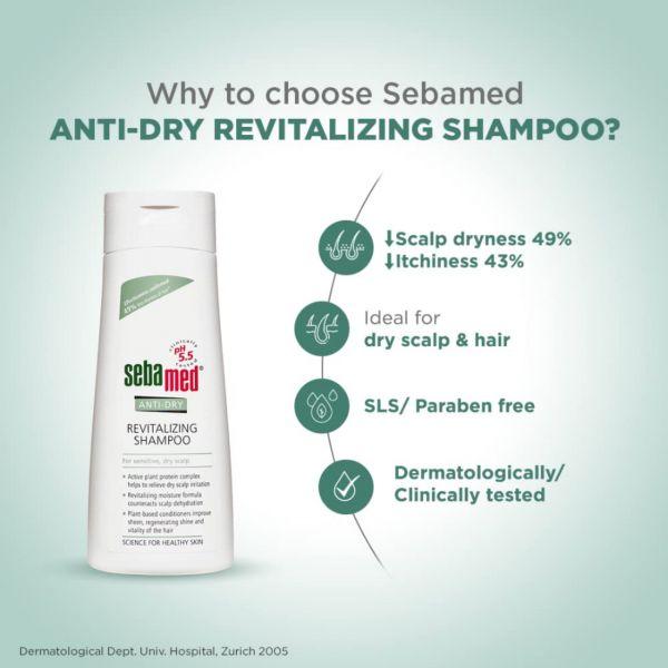 Sebamed Anti Dry Revitalizing Shampoo, 200ml