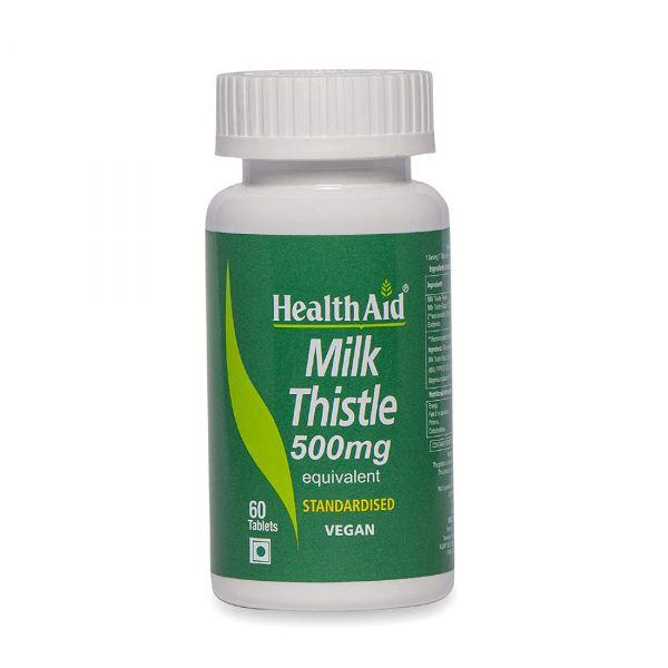 Health Aid Milk Thistle 500mg, 60tabs