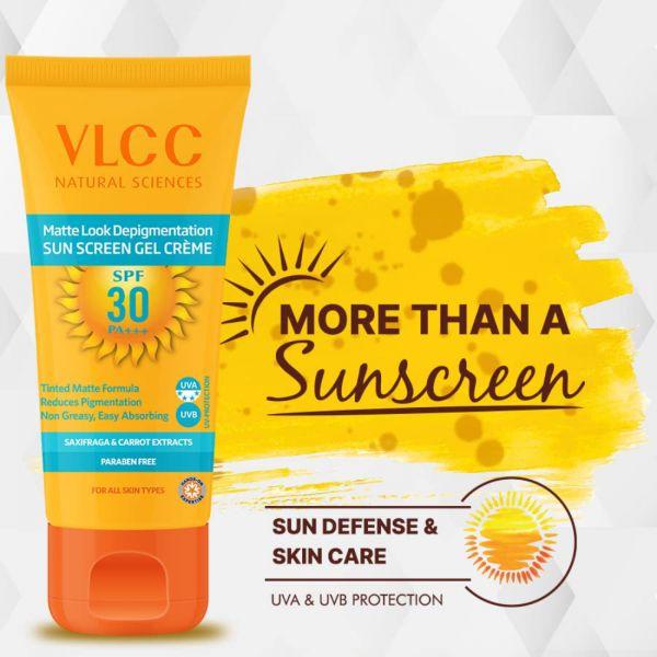 VLCC Matte Look SPF 30 Sun Screen Gel, 100gm