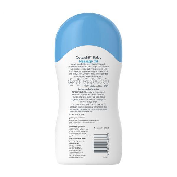 Cetaphil Baby Massage Oil, 200ml