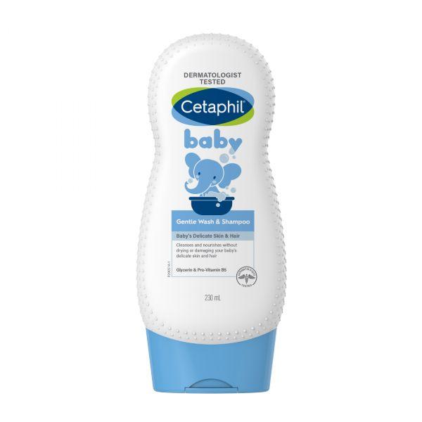 Cetaphil Baby Gentle Wash & Shampoo, 230ml