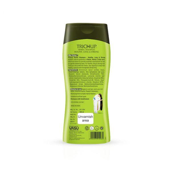 Trichup Natural Healthy, Long & Strong Shampoo, 200ml