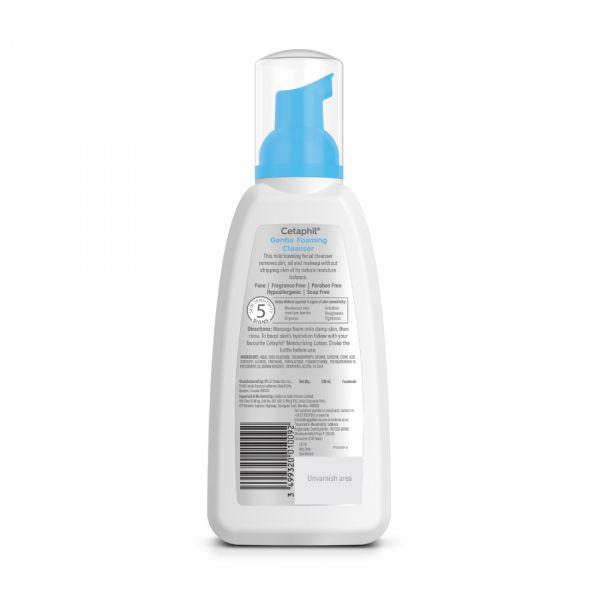 Cetaphil Gentle Foaming Cleanser, 236ml 