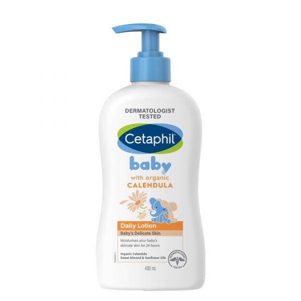 Cetaphil Baby Daily Lotion (Organic-Calendula), 400ml