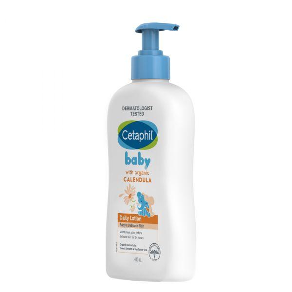 Cetaphil Baby Daily Lotion (Organic-Calendula), 400ml