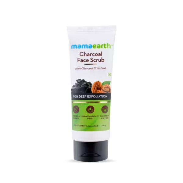 Mamaearth Charcoal Face Scrub, 100gm