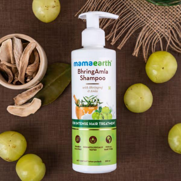 Mamaearth BhringAmla Shampoo with Bhringraj & Amla, 250ml