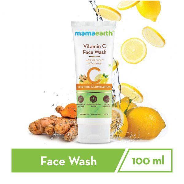 Mamaearth Vitamin C Face Wash, 100ml