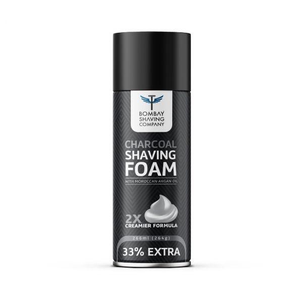 Bombay Shaving Company Charcoal Shaving Foam, 200ml 