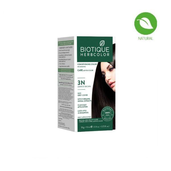 Biotique Herbcolor Dark Brown No 3