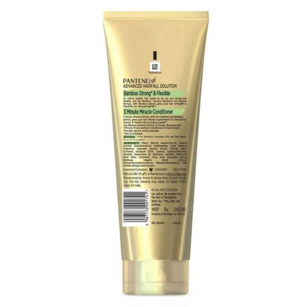 Pantene Advanced Hairfall Solution Bamboo Conditioner, 200ml