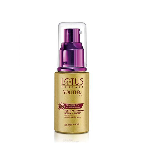 Lotus Herbals YouthRx Youth Activating Serum + Creme, 30ml