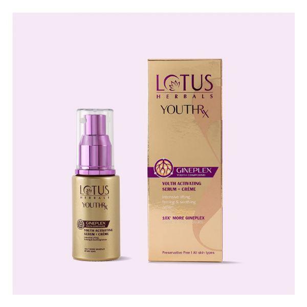 Lotus Herbals YouthRx Youth Activating Serum + Creme, 30ml