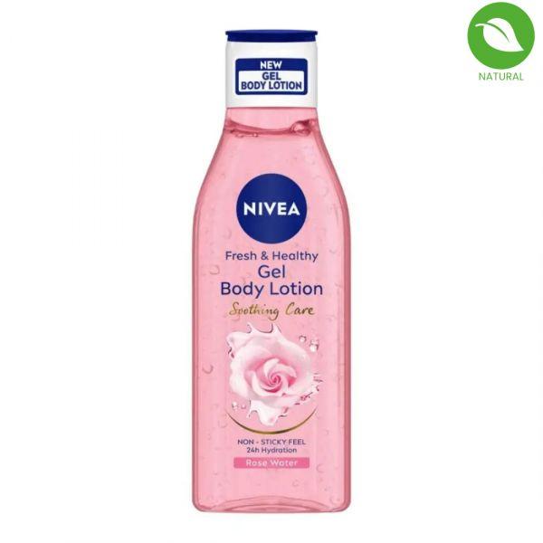 Nivea Rose Water Gel Body Lotion, 200ml 