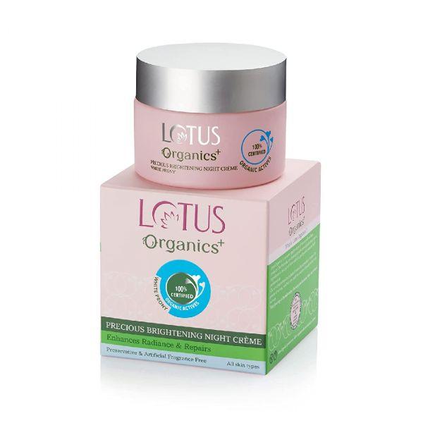 Lotus Organics Precious Brightening Night Crème, 50gm