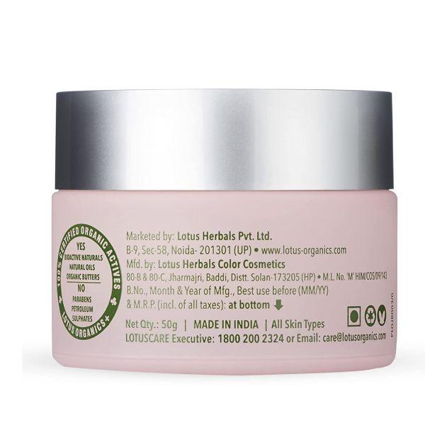 Lotus Organics Precious Brightening Night Crème, 50gm