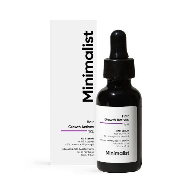 Minimalist 18% Hair Growth Actives Hair Serum, 30ml