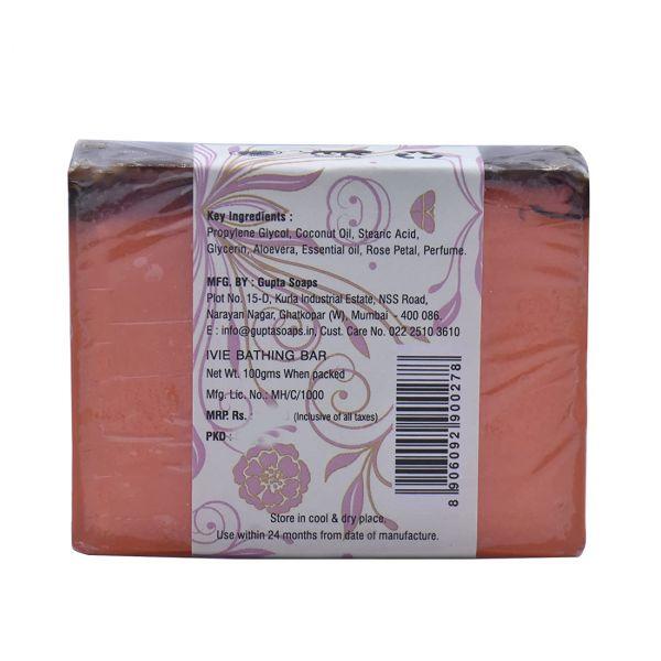 Ivie Handmade Rose Soap, 100gm