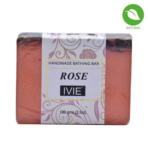 Ivie Handmade Rose Soap, 100gm