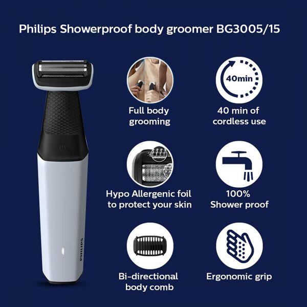 Philips Body Groomer BG3005/15, 1kit