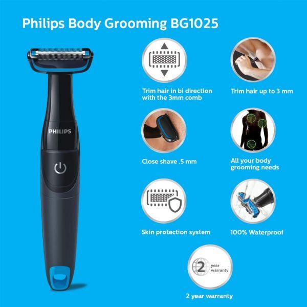 Philips Body Groomer BG1025/15, 1kit