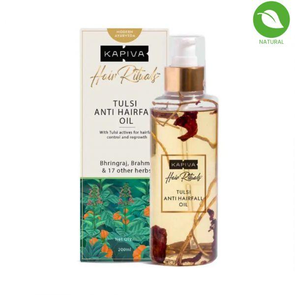 Kapiva Hair Rituals Tulsi Anti Hairfall Oil, 100ml