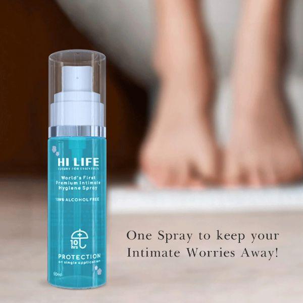 Hi Life Intimate Hygiene Spray, 60ml