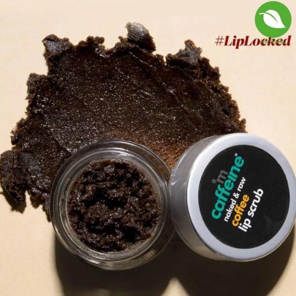 mCaffeine Coffee Lip Scrub, 12gm