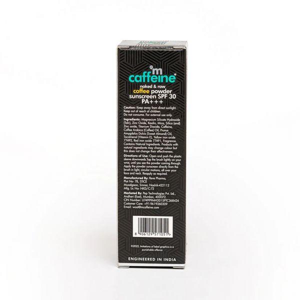 mCaffeine Coffee Powder Sunscreen SPF 30PA+++, 4gm