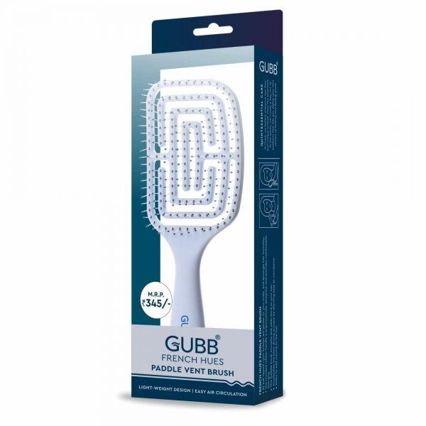 Gubb French Hues Paddle Vent Brush Broad, 1pc