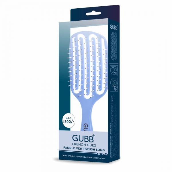 Gubb French Hues Paddle Vent Brush Long, 1pc