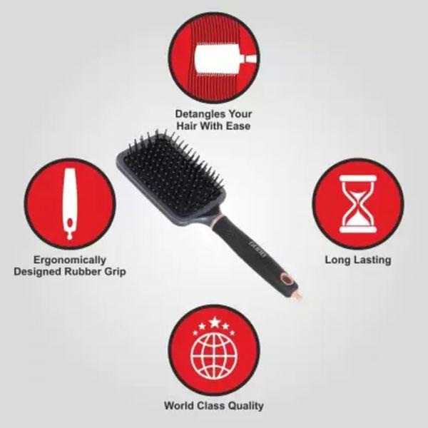 Gubb Elite Paddle Brush with Pin, 1pc