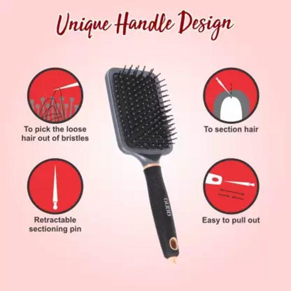 Gubb Elite Paddle Brush with Pin, 1pc