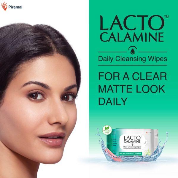 Lacto Calamine Daily Cleansing Wipes, 25pcs