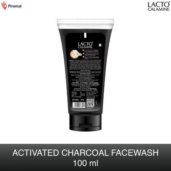 Lacto Calamine Charcoal Face Wash, 100ml