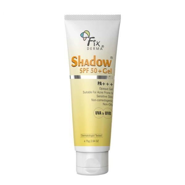 Fixderma Shadow Sunscreen SPF 50+ Gel, 75gm