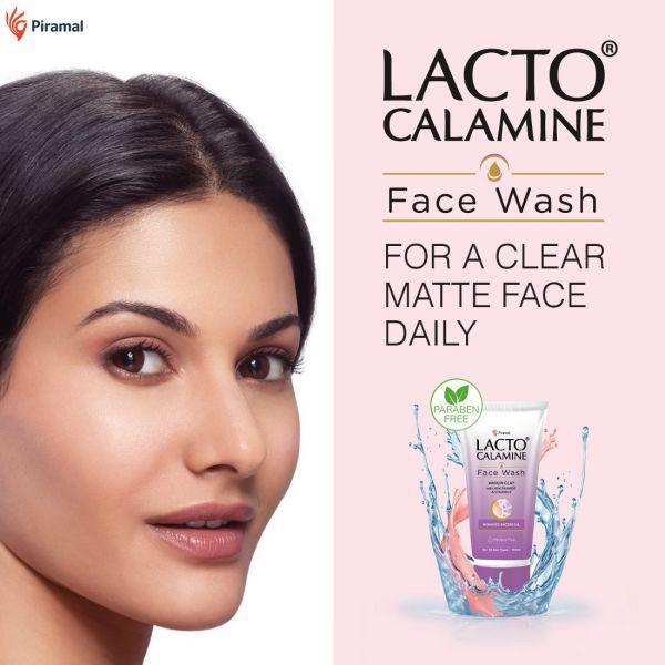 Lacto Calamine Vitamin E Face Wash, 100ml